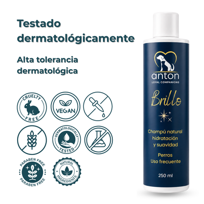 Champú natural para el cuidado del pelaje de perros – Pack 3 x 250 ml_5