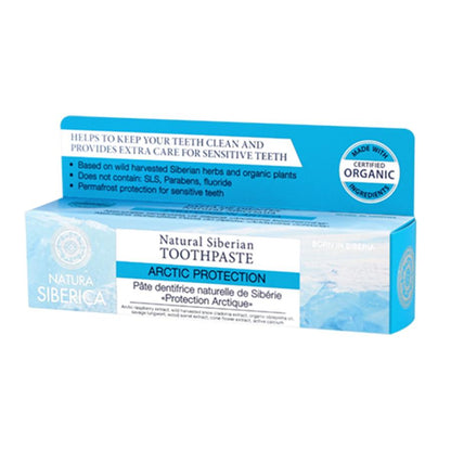 Pasta de Dientes Natural Siberiana, Protección Ártica Natura Siberica 100 g