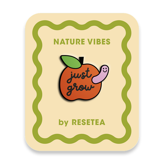 Just Grow Pin | Accesorio Moderno Y Original Para Chaquetas, Mochilas Y Bolsos_0