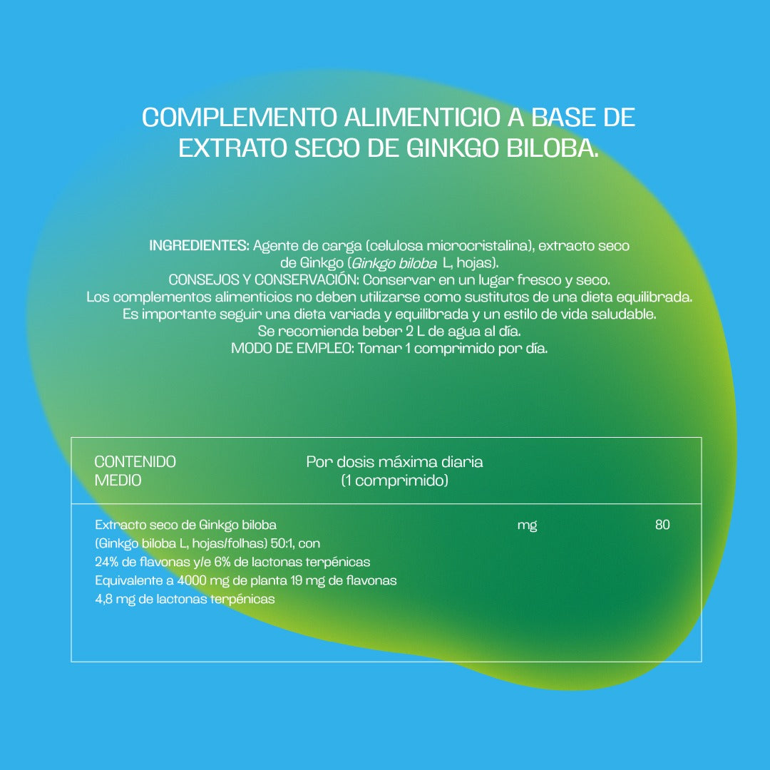 Ginkgo Biloba BICENTURY 240 comprimidos