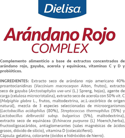 Arandano Rojo Complex DIELISA 30 cápsulas