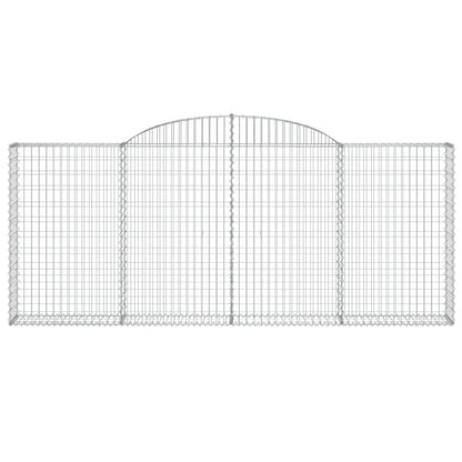Cestas Gaviones 30 Uds Forma De Arco Hierro 300x30x120/140 Cm_3