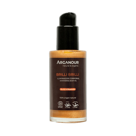 Iluminador corporal Brilli Brilli Arganour 100ml