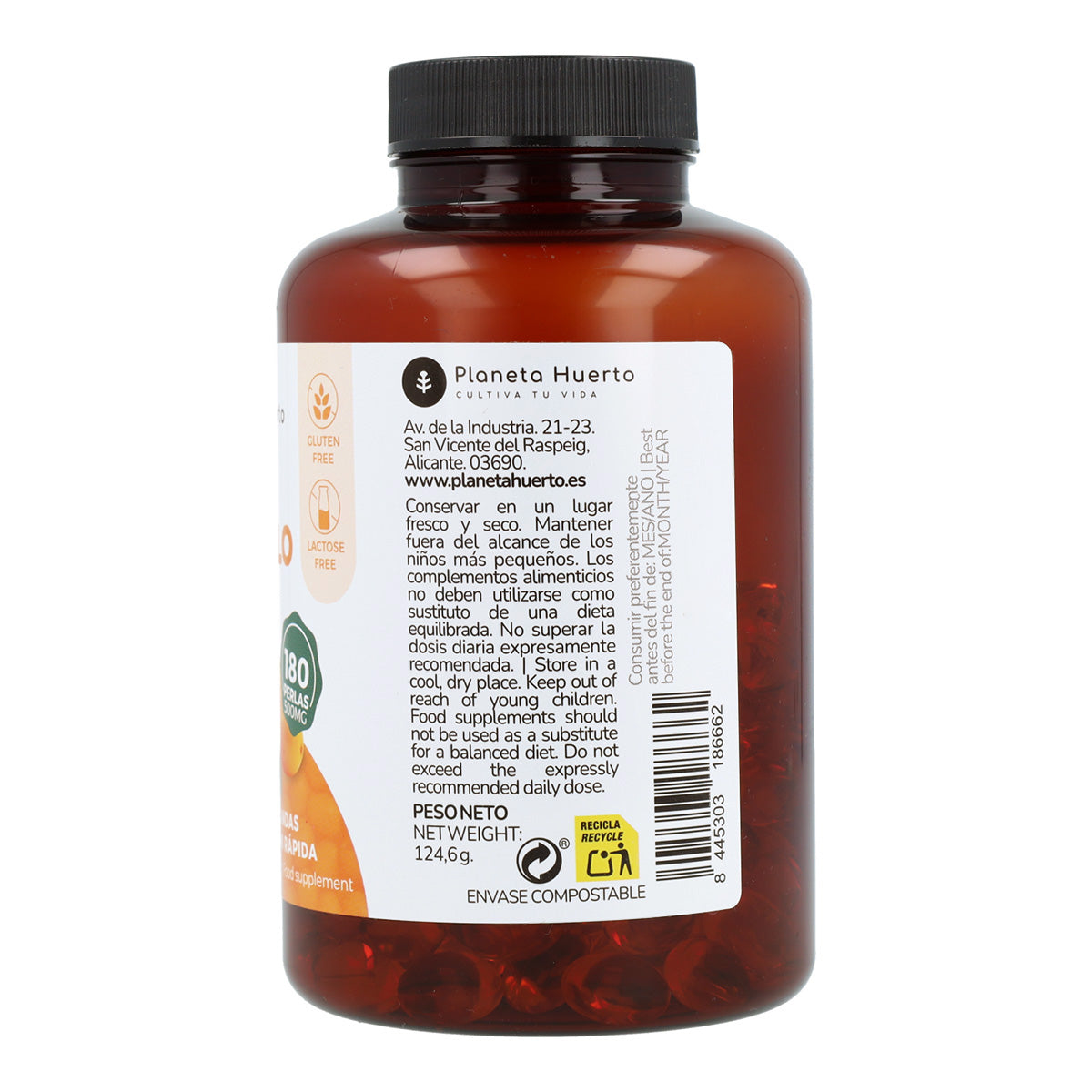 FBA Omega 7 Espino Amarillo Planeta Huerto 180 Perlas