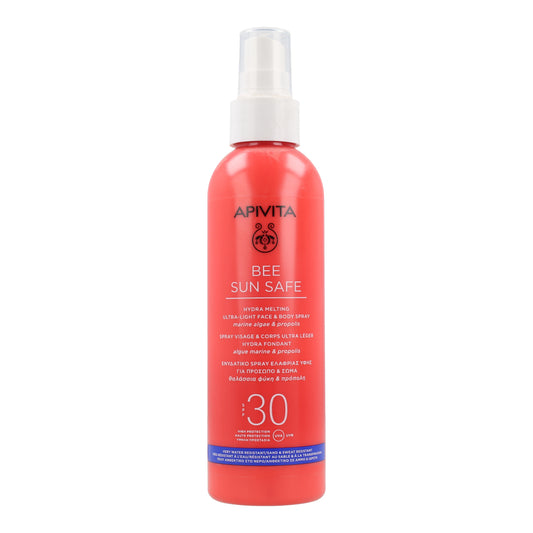 Spray Solar ultraligero Hydra Melting SPF30 Apivita 200ml