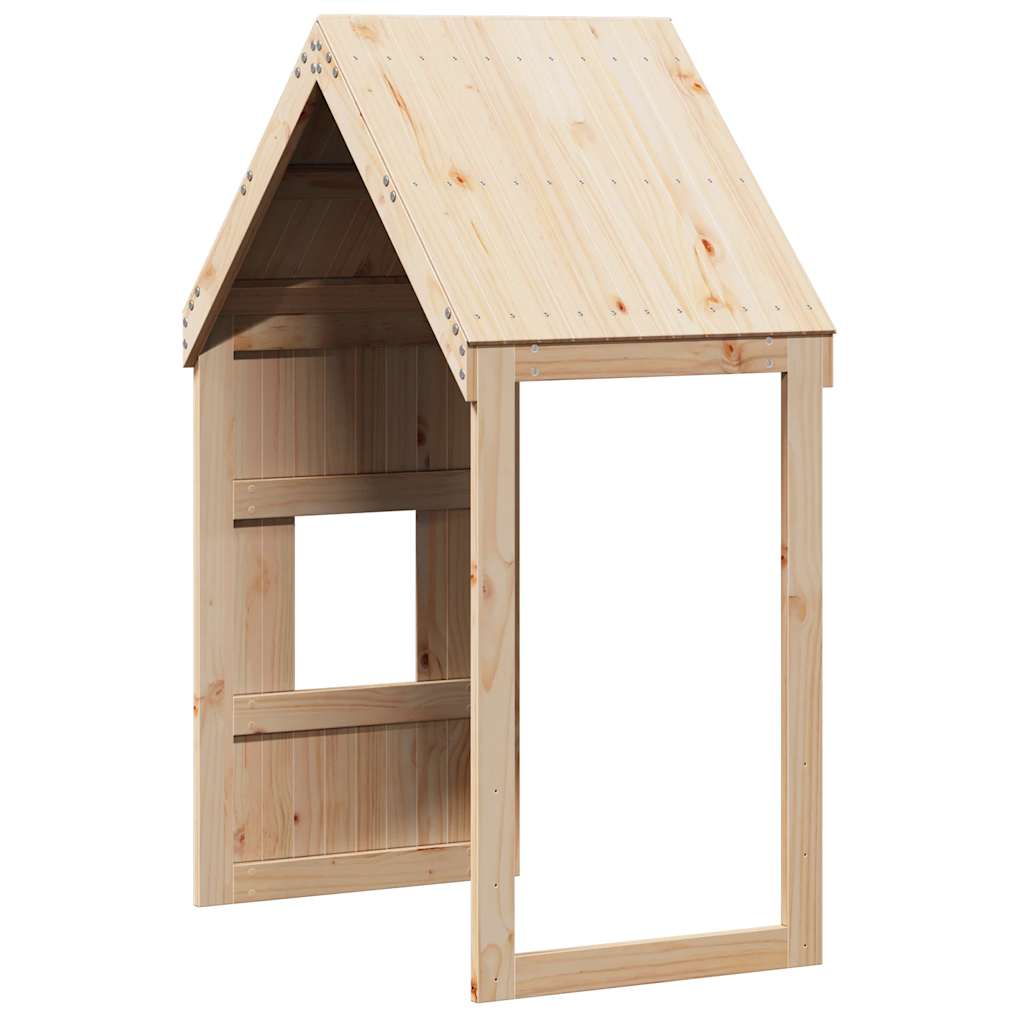 Techo De Cama Infantil Madera Maciza Pino 60x99x139,5 Cm_5