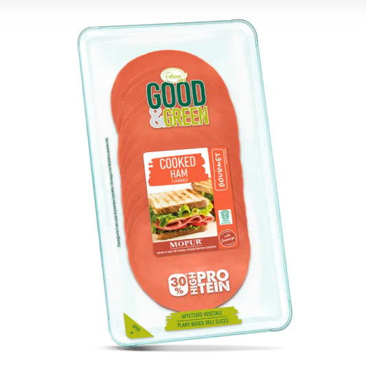 Embutido Vegetal En Lonchas Sabor Cocido Good & Green 90g_0