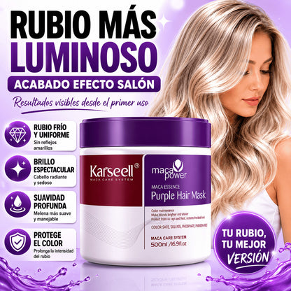 Mascarilla Capilar Violeta Karseell 500 ml