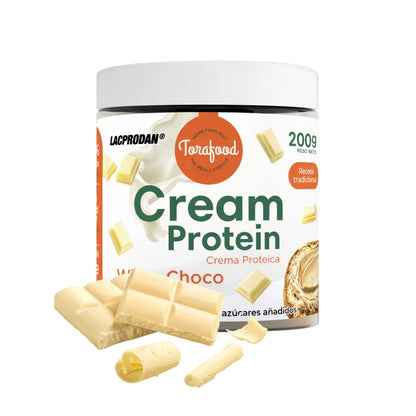 Crema Proteica White Chocolate Torafood 200g