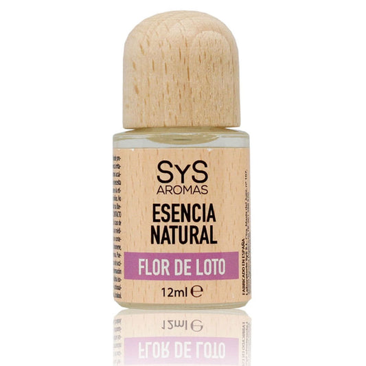 Esencia Natural Flor de Loto SYS Aromas 12 ml | Aroma Floral y Oriental | Para Quemadores y Humidificadores_0