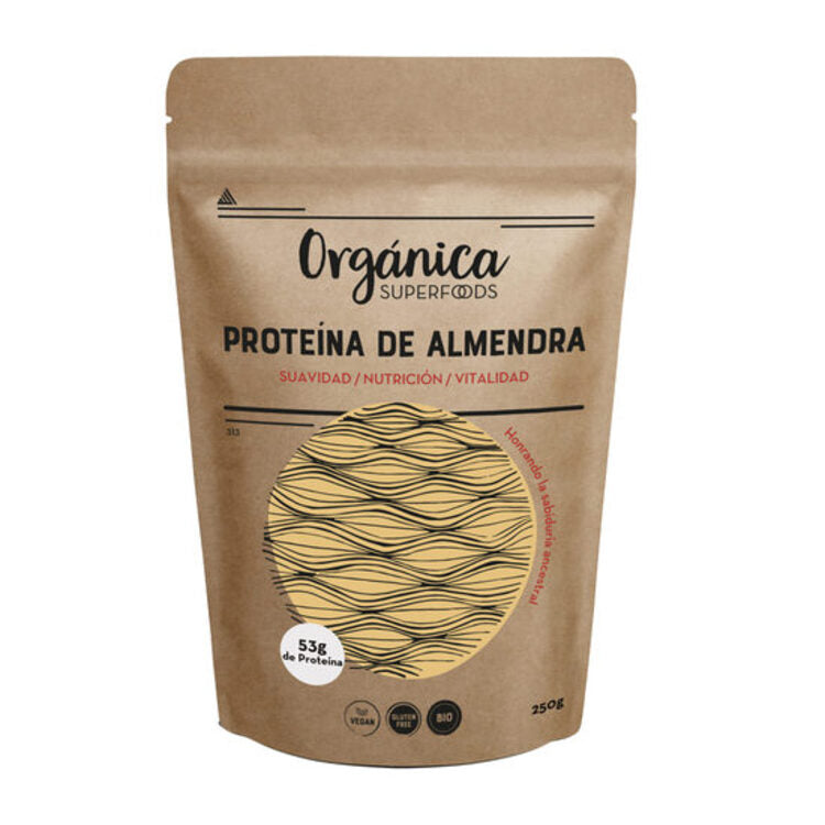 Proteína Almendras Bio 1kg - Orgánica Superfoods_0