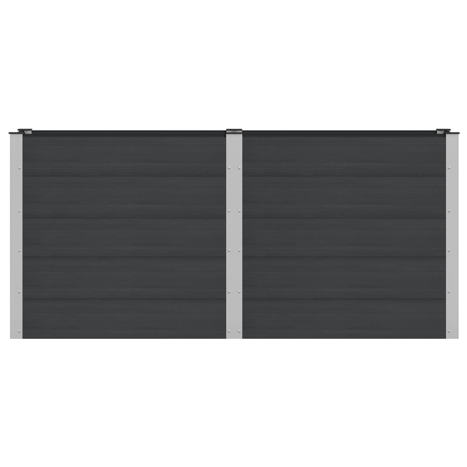 Arriate Elevado Negro 200 X 50 X 91 Cm_2