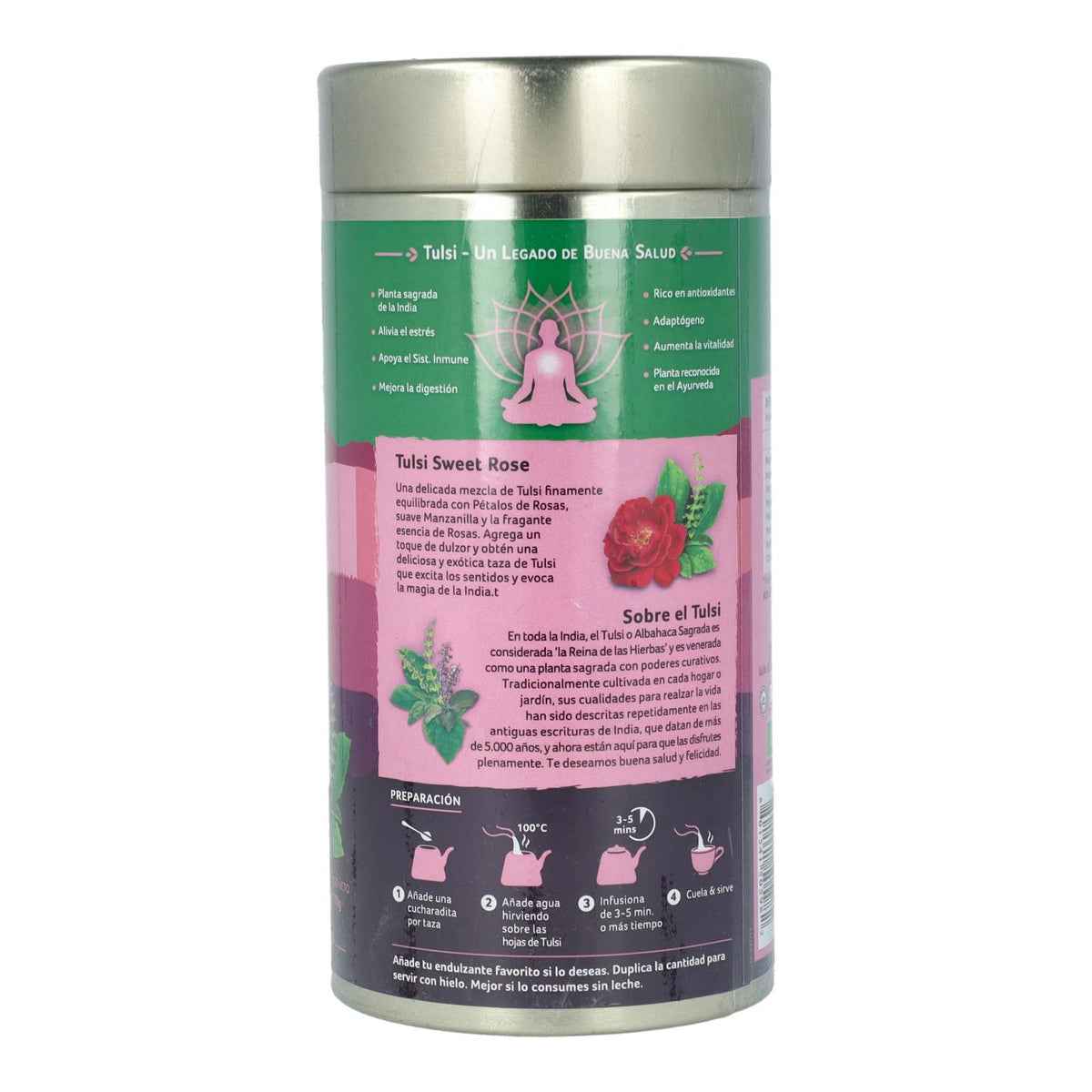 Tulsi Sweet Rose Organic India 100g