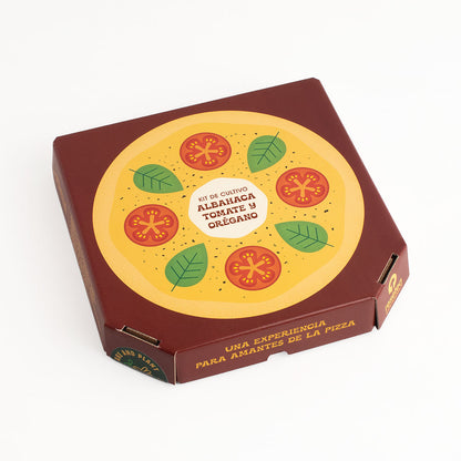 Kit Pizza Lovers – Cultiva Albahaca, Tomate y Orégano en Casa, Regalo Gourmet Original - Resetea_0
