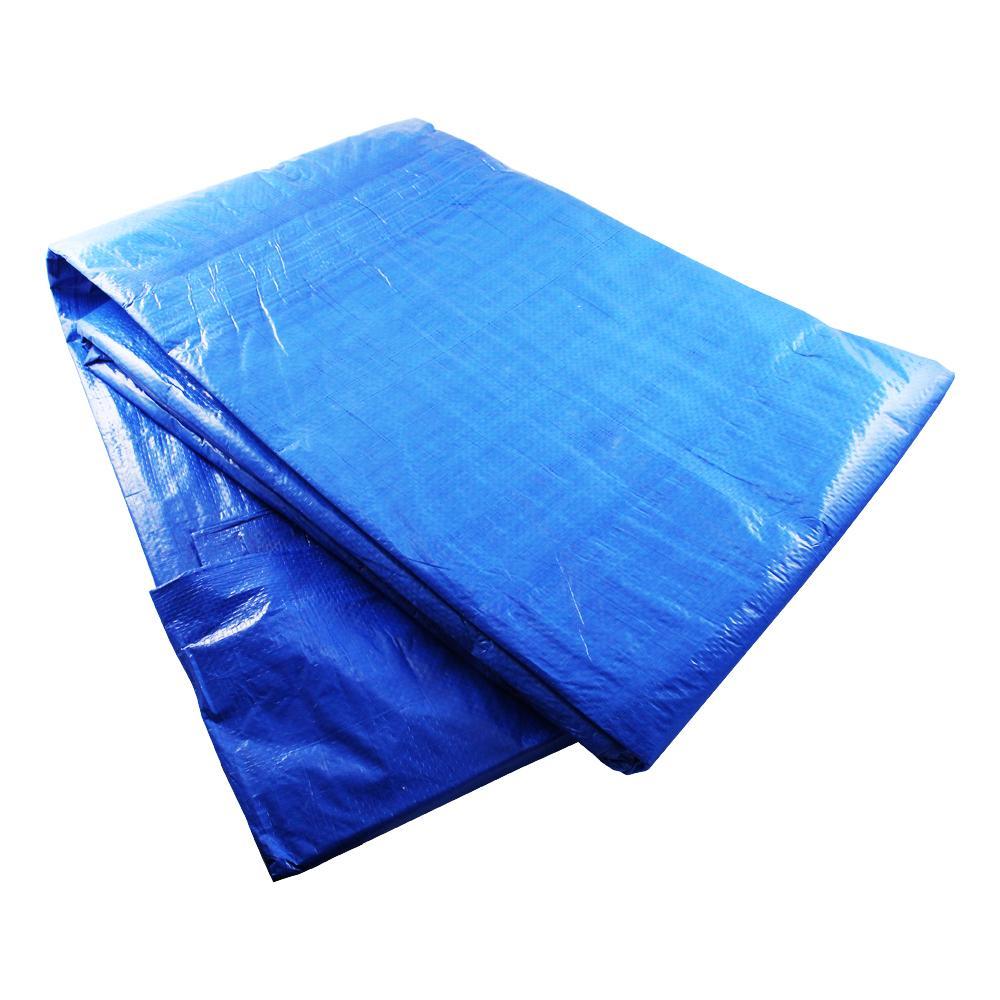Toldo Rafia 3,85x4,90 Azul C/ Ollaos (4x5 M)_0