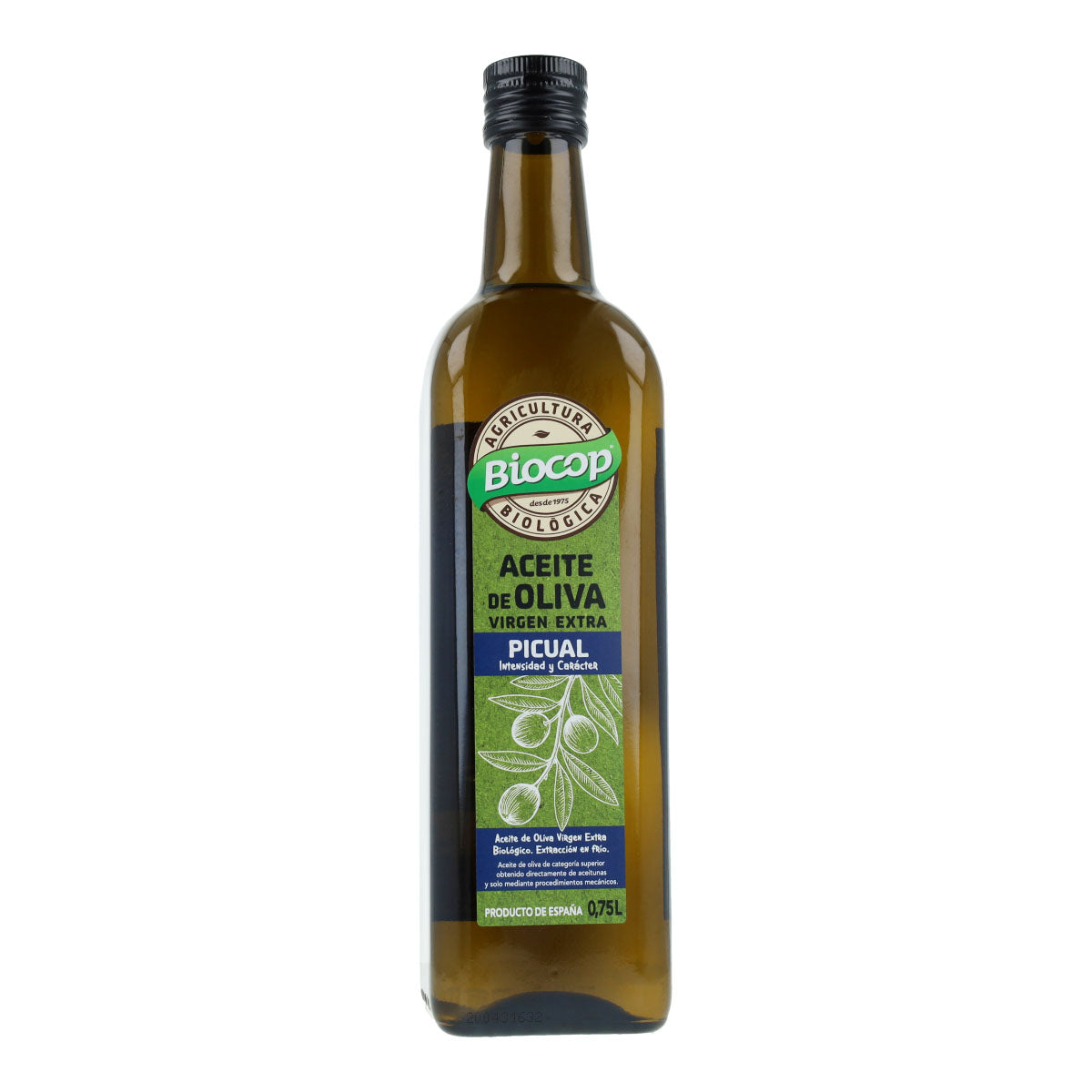 Aceite de Oliva Virgen Extra Picual Bio Biocop 750 ml