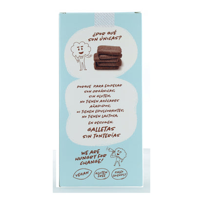 Galletas cookies sabor cacao BIO Natruly 125 g