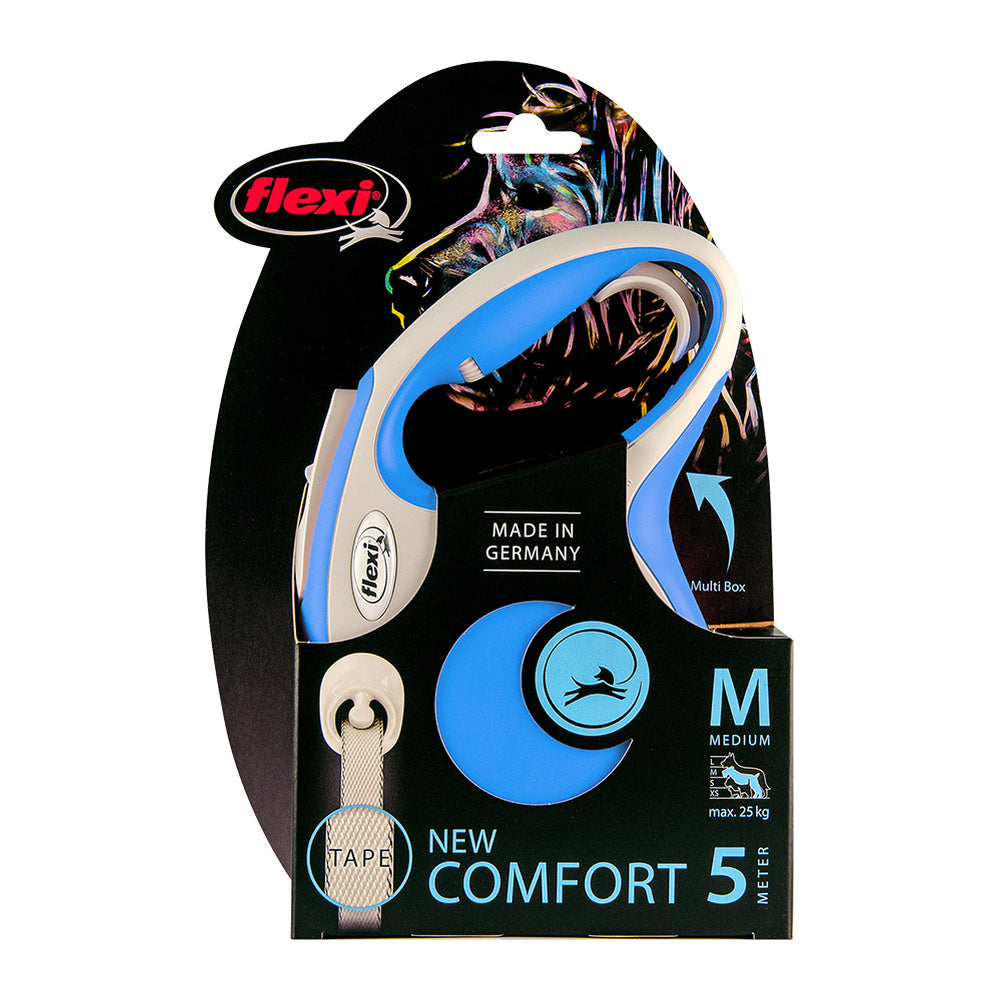 Correa Para Perros Flexi New Comfort 5 M Azul Talla S_0