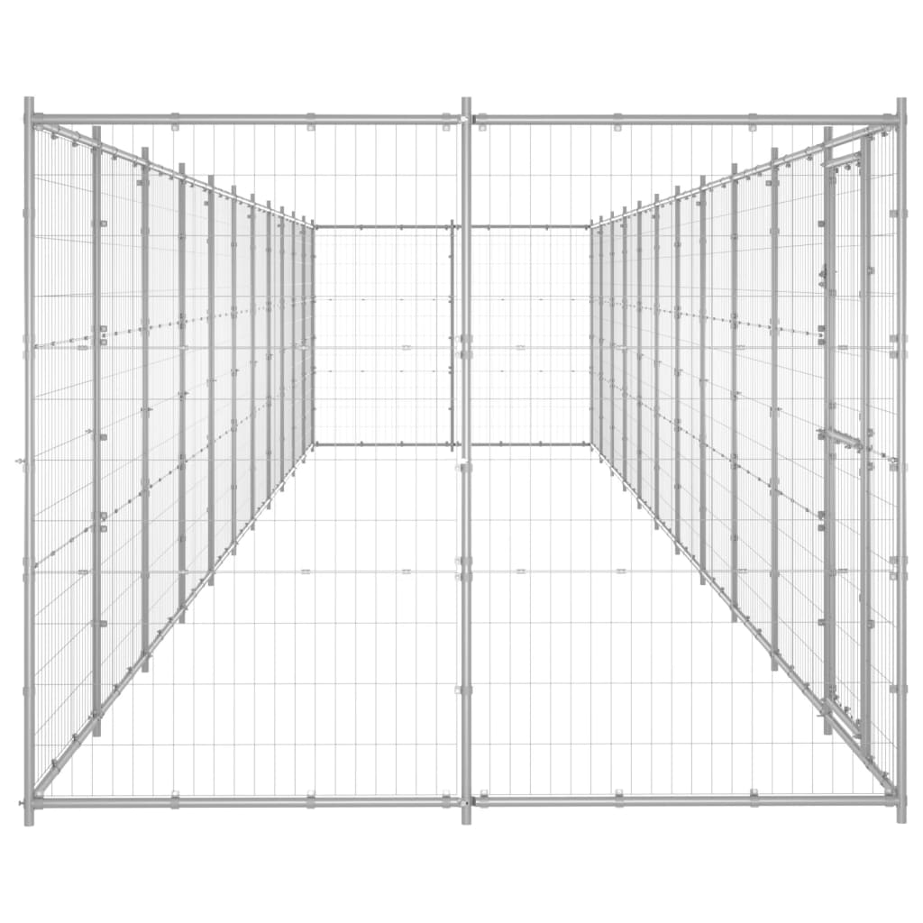 Perrera De Exterior De Acero Galvanizado 26,62 M²_2