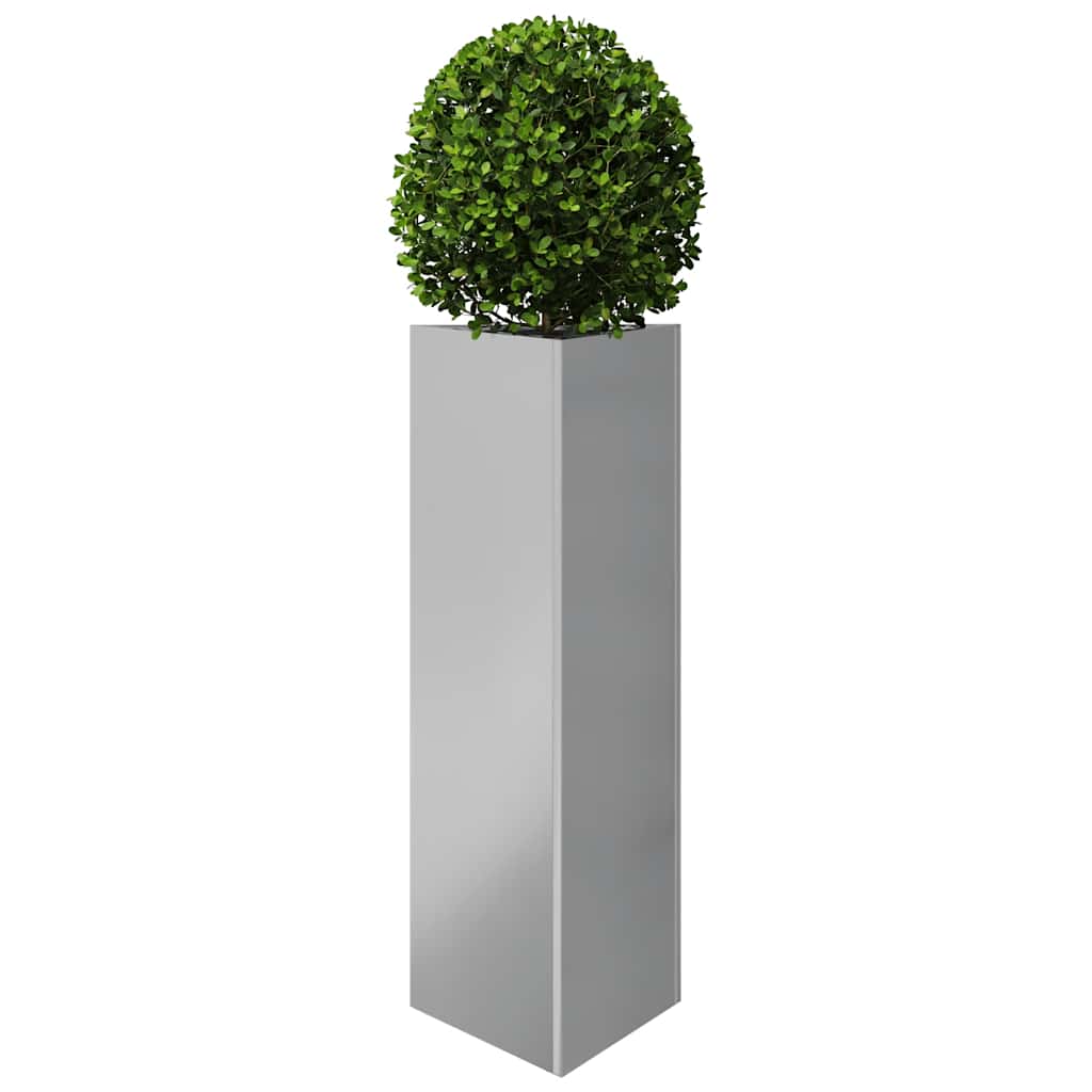 Jardinera Triangular Acero Galvanizado 30x26x75 Cm_2