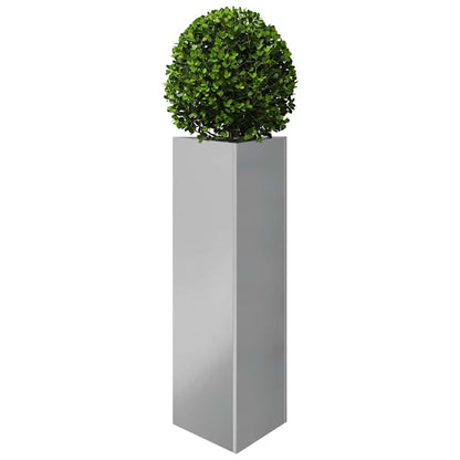 Jardinera Triangular Acero Galvanizado 30x26x75 Cm_2