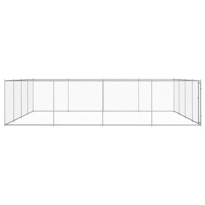Perrera De Exterior De Acero Galvanizado 760x760x185 Cm_2
