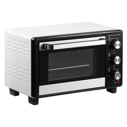 Homcom Horno Eléctrico De Sobremesa 16l 1400w Con 3 Modos De Calor Y Termostato_0
