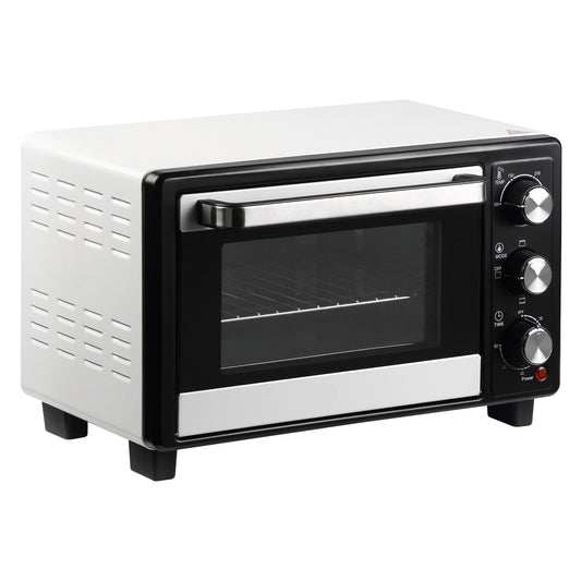 Homcom Horno Eléctrico De Sobremesa 16l 1400w Con 3 Modos De Calor Y Termostato_0