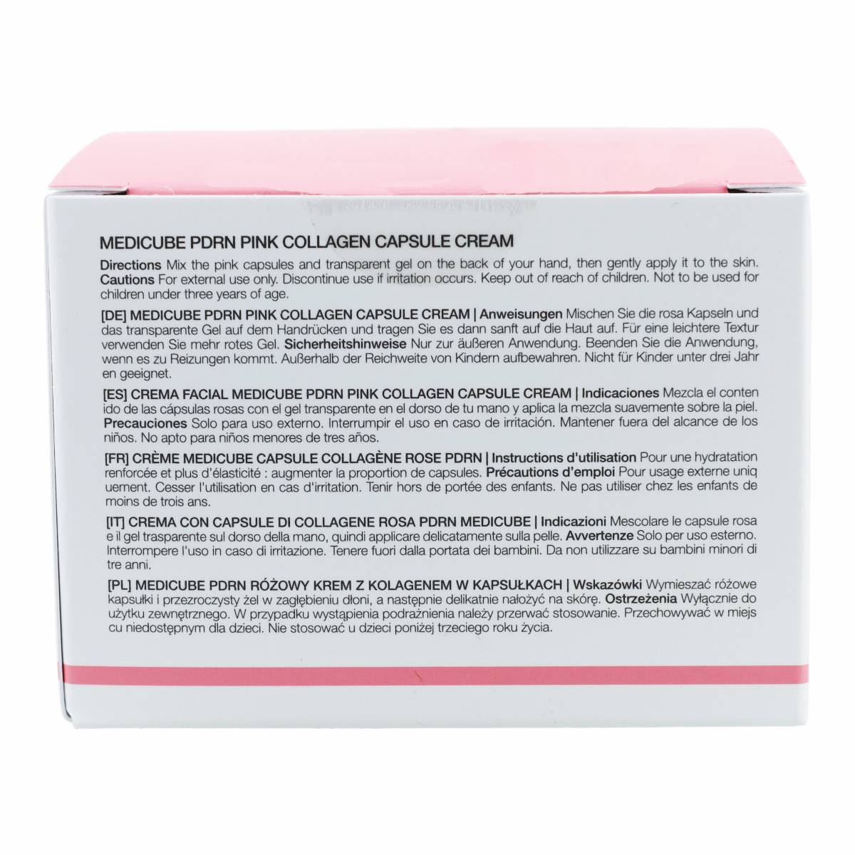 Crema facial PDRN Pink Collagen Capsule Cream Medicube 55 g