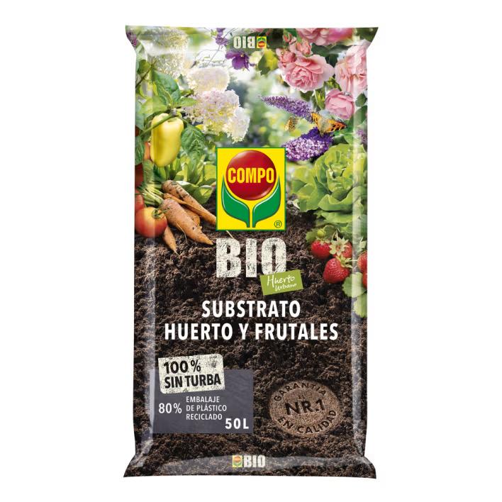 Compo Bio Sustrato Huerto Urbano 20 L