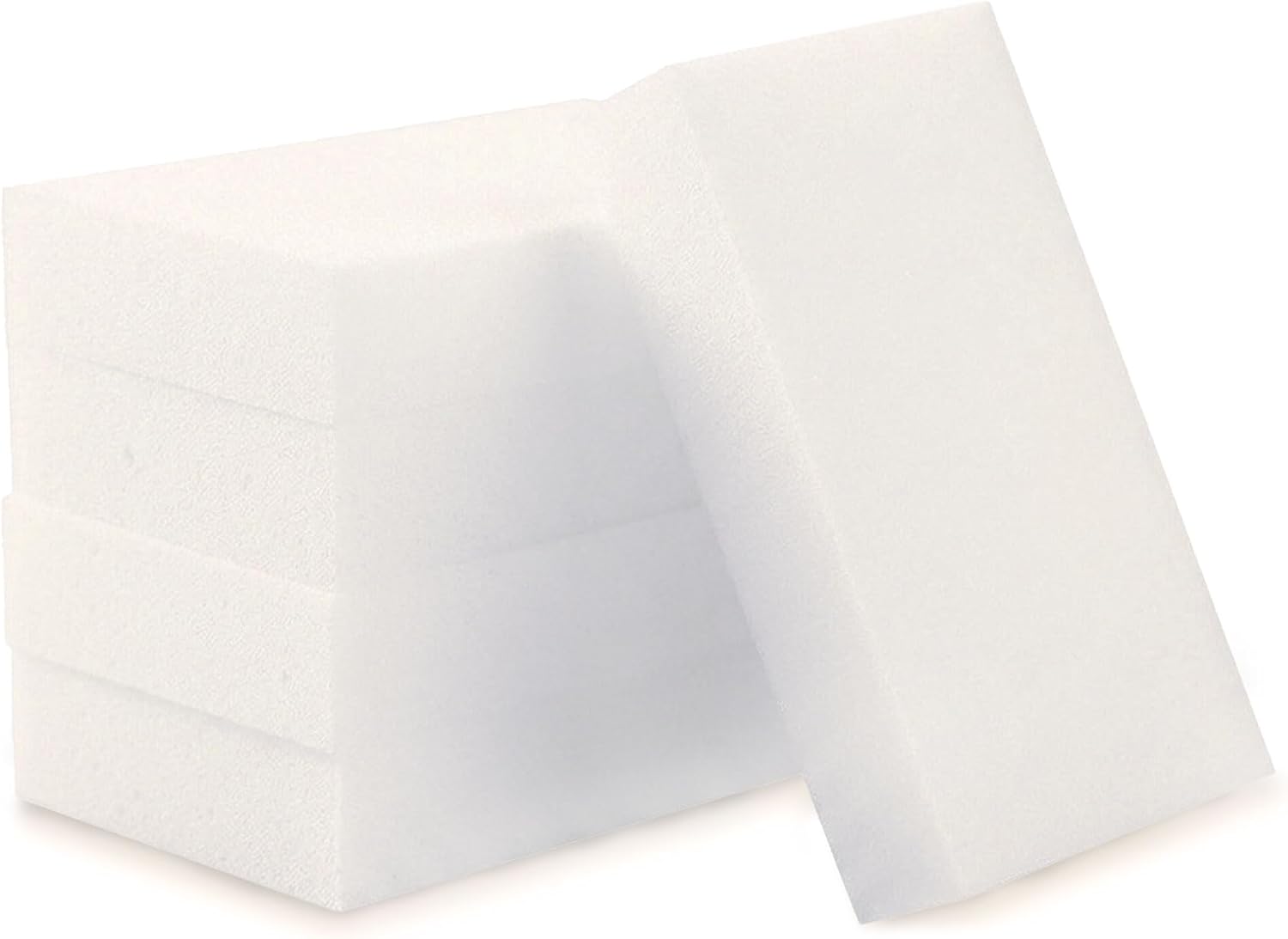 5 Esponjas Mágicas De Melamina Borrador Multiusos Baños Y Piscinas - Limpieza Solo Con Agua, Sin Químicos Ni Detergentes_0