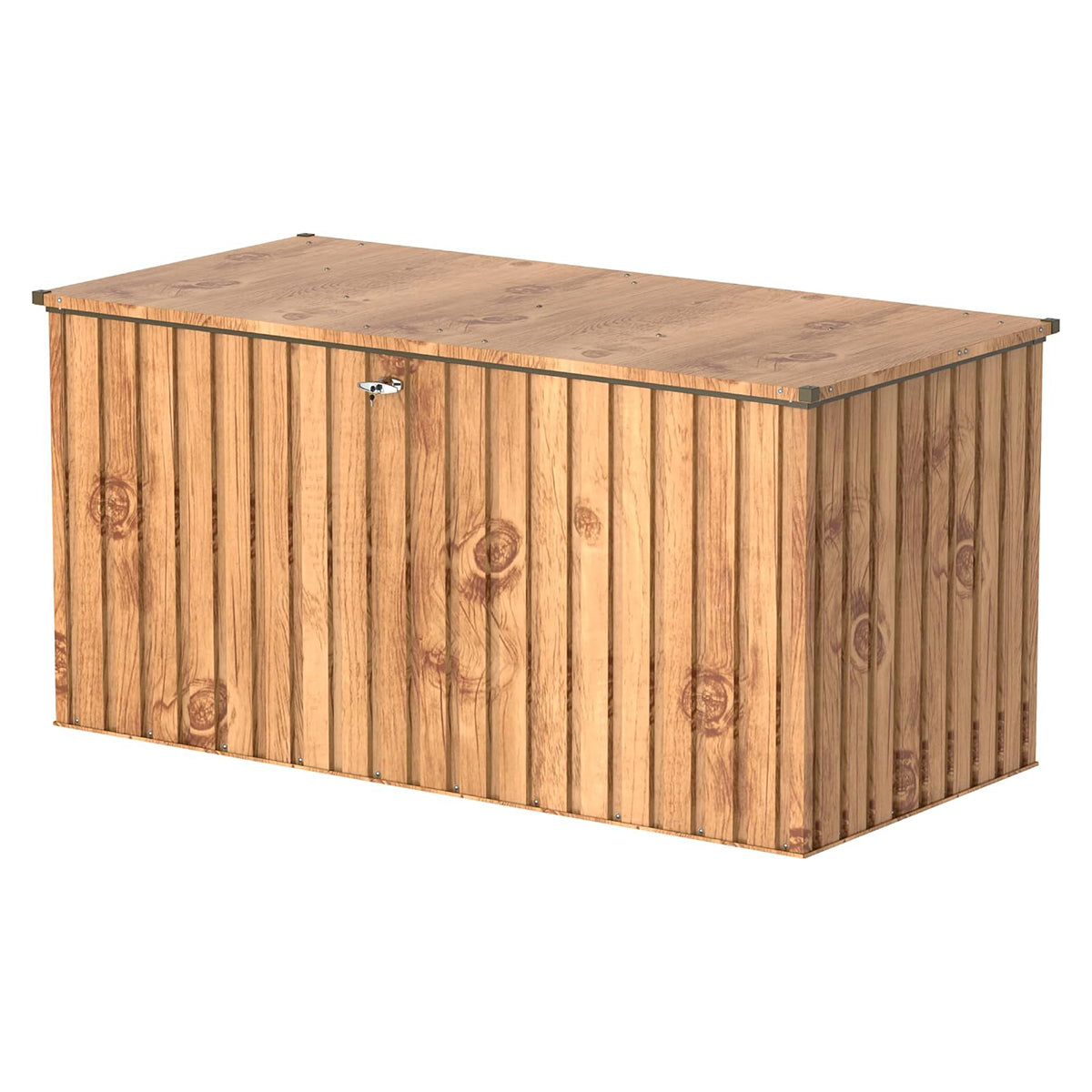 Metal Chest 1450 L Wood-effect_0