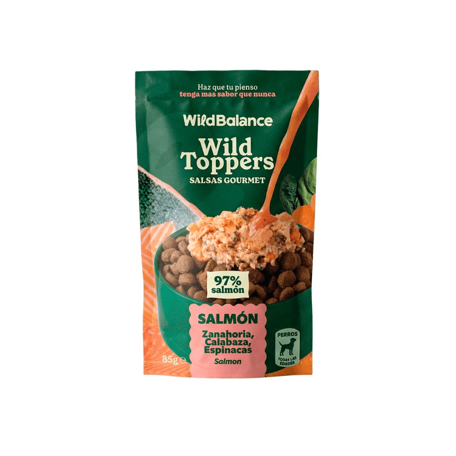 Wild Toppers Salsas Gourmet Salmon Wild Balance 85g