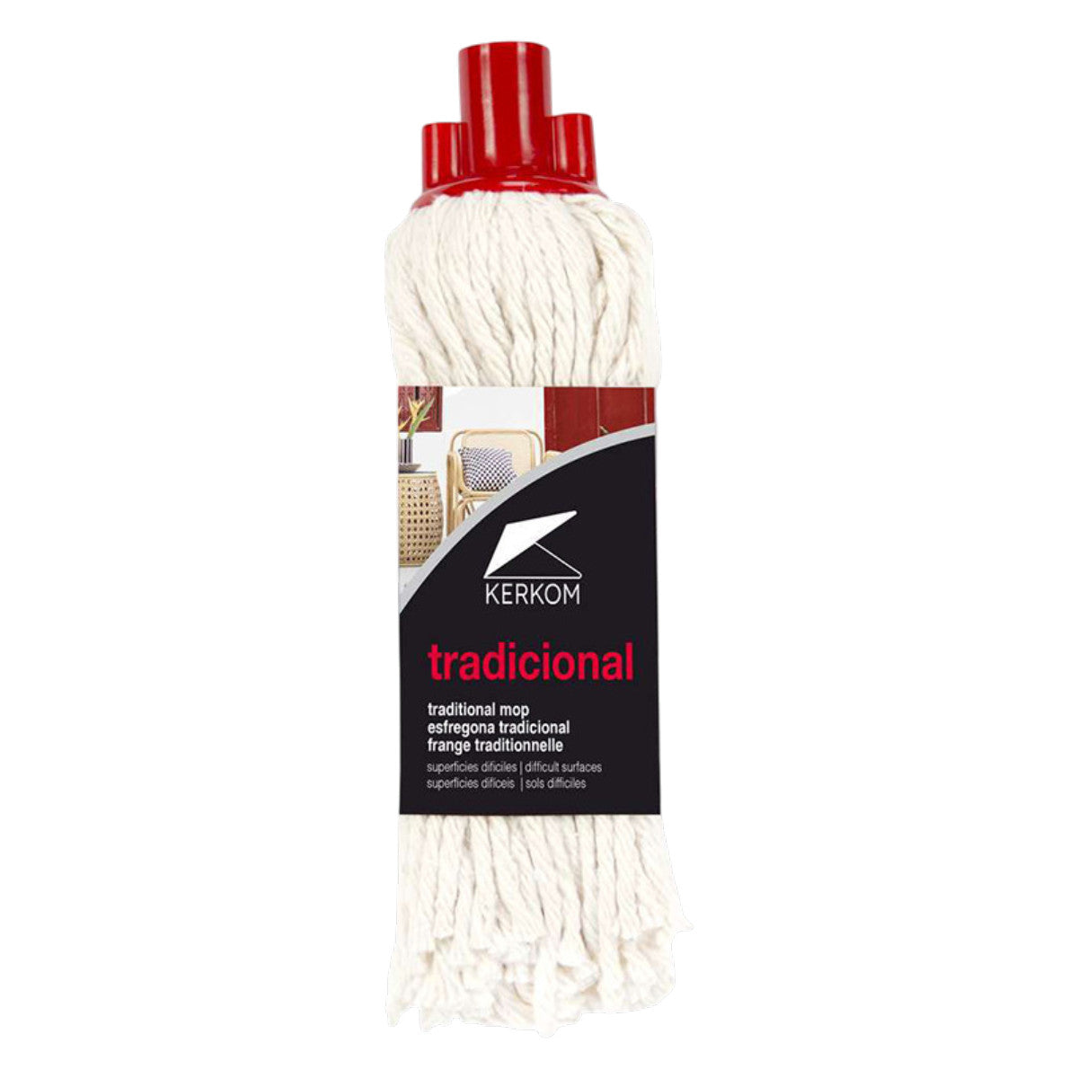 Recambio de algodón fregona tradicional Kerkom
