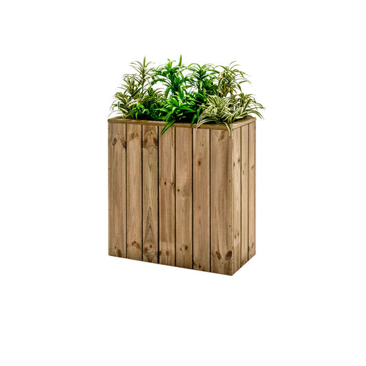 Jardinera Alta De Madera Autoportante 75 X 34,5 X 80 Cm Hortalia_0