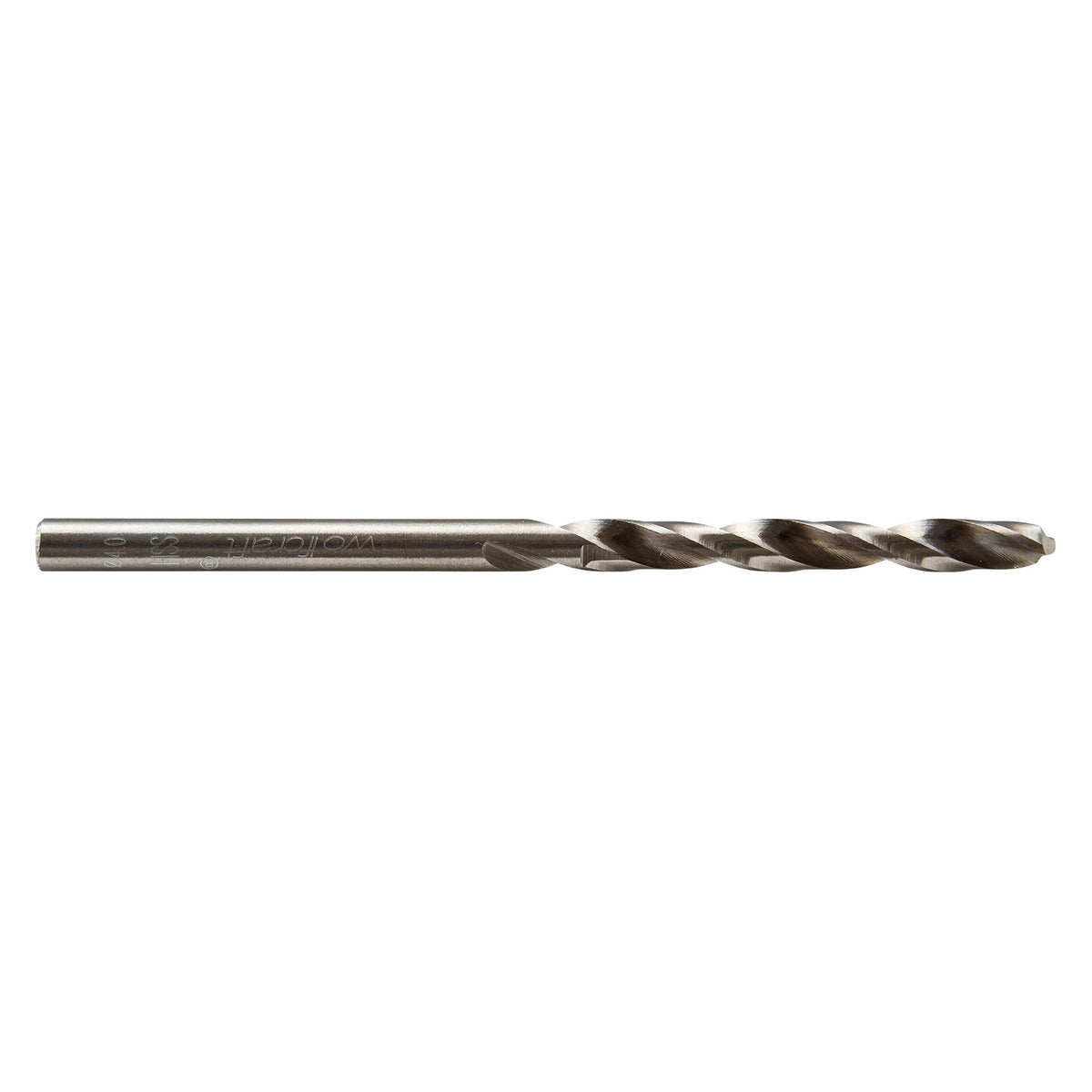 Brocas espirales HSS rectificadas con vástago redondo para metal Wolfcraft Ø 4,0 mm