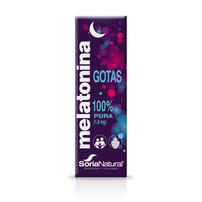 Melatonina en Gotas 100% Pura Soria Natural 50 ml