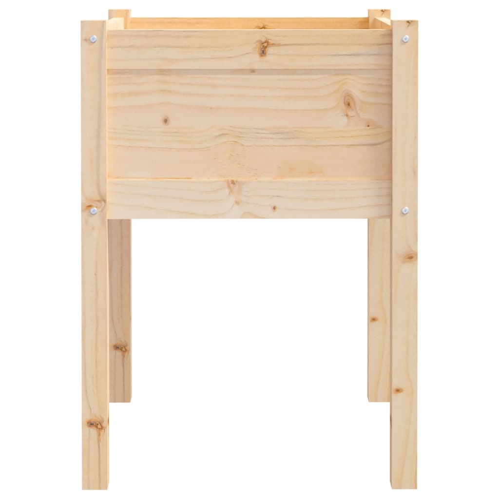 Jardineras 2 Uds Madera Maciza De Pino 50x50x70 Cm_4