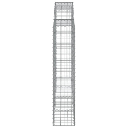 Cestas Gaviones 10 Uds Forma De Arco Hierro 200x30x140/160 Cm_4