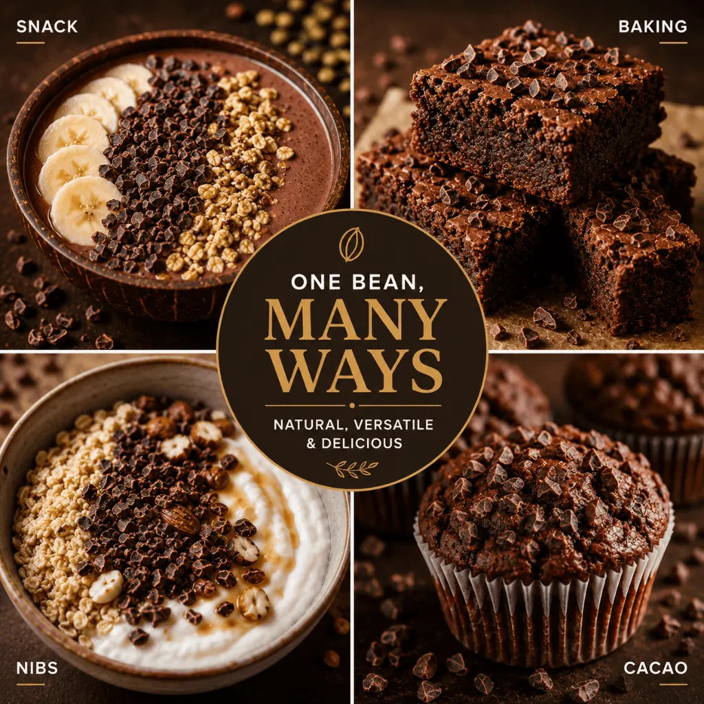 Samskara Granos De Cacao Ecológicos De Perú, Cacao Fino De Aroma 250 G_3