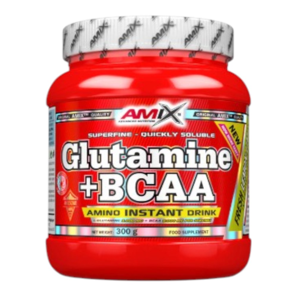 Glutamine + Bcaa 300 Gr Lima - Limón_0