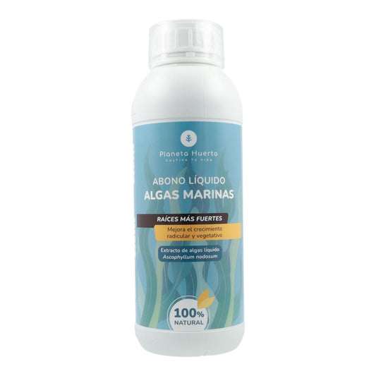 Fertilizante Líquido de Algas Marinas Concentrado Planeta Huerto 1 l