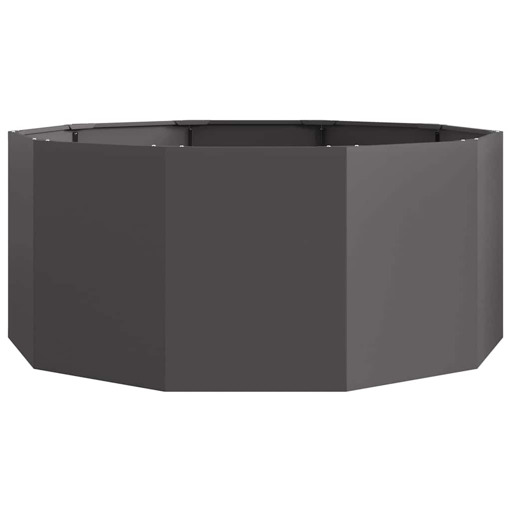 Jardinera Negro 120 X 120 X 50 Cm Acero_4