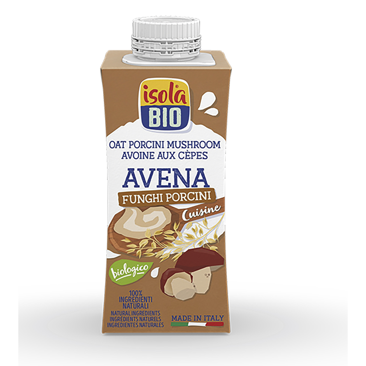 Crema para Cocinar de Boletus BIO Isola Bio 200 ml