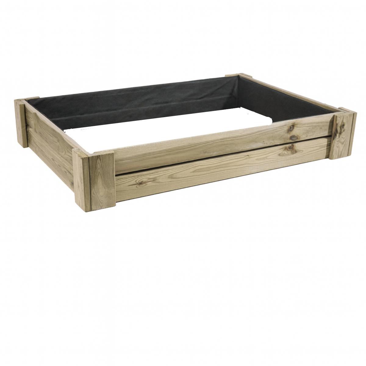 Cajón De Cultivo Kaira. Altura De 20 Cm. Sin Base. Vidahuerto 120x100x20 Cm._0