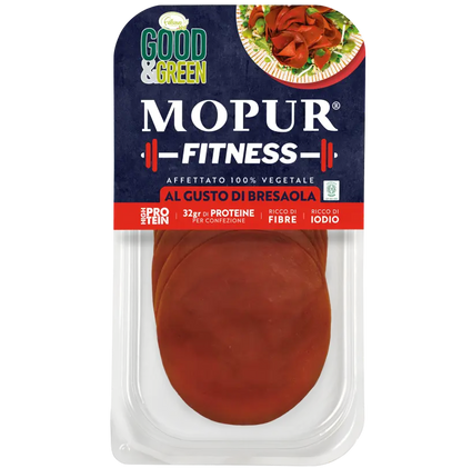 Embutido Vegetal En Lonchas Sabor Carpaccio Fitness Good &amp; Green 90g_0