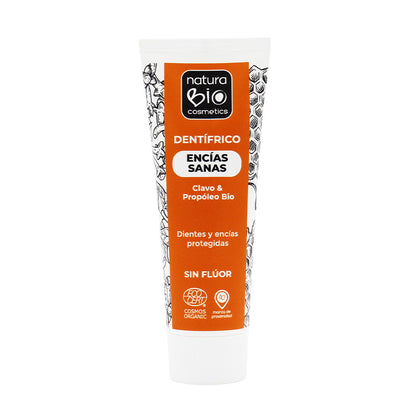 Dentífrico encías sanas propóleo &amp; clavo BIO Naturabio 75 ml