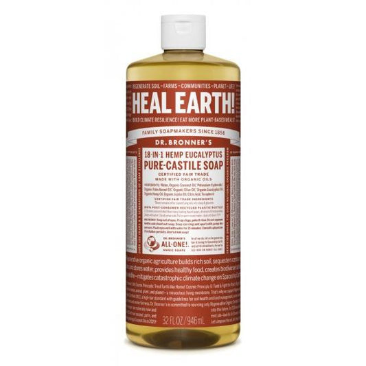 Jabón líquido Eucalipto Dr. Bronners 945 ml