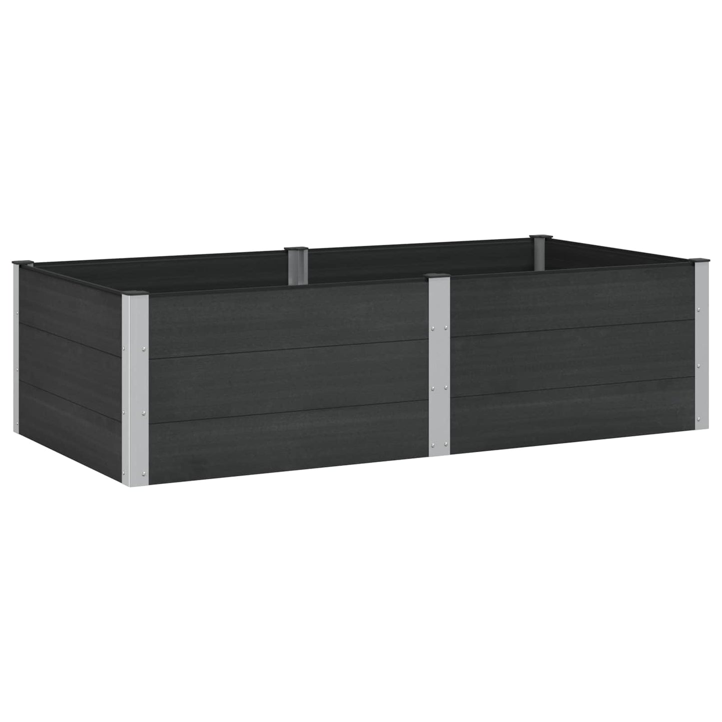 Arriate Elevado Negro 200 X 100 X 54 Cm_0