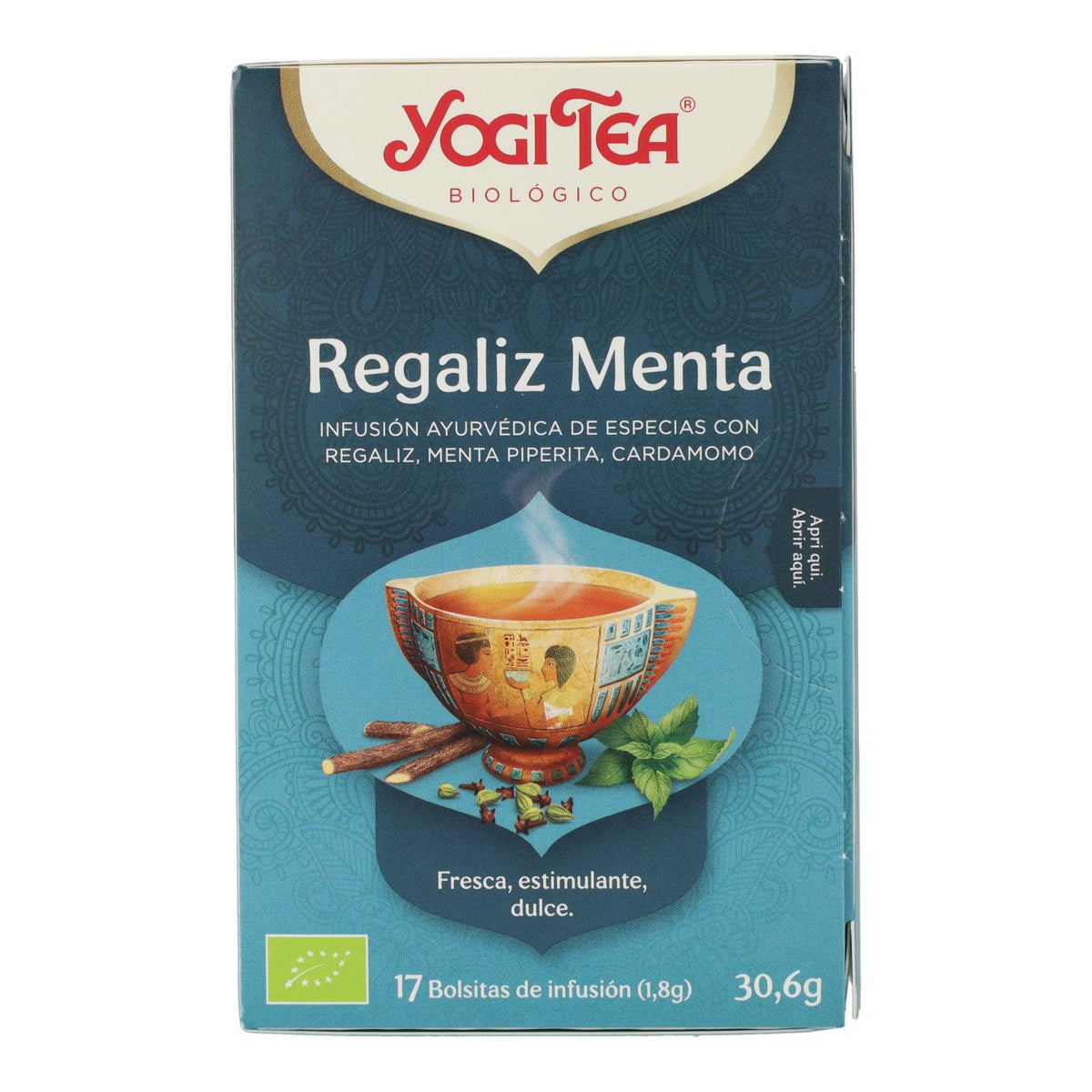 Yogi Tea BIO regaliz y menta, 17 bolsitas